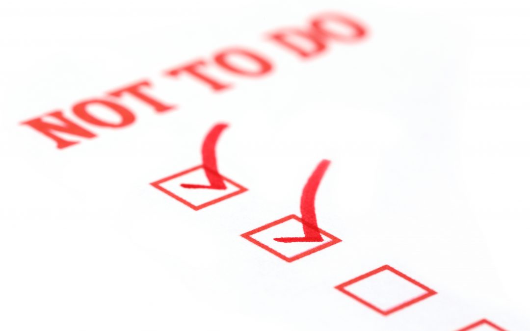 How to be a good PC member ……. not!